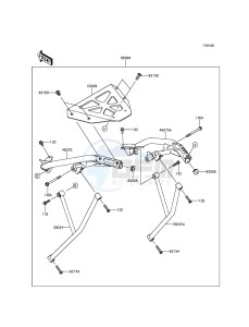 ER-6F_ABS EX650FDS XX (EU ME A(FRICA) drawing Accessory(Topcase Bracket)