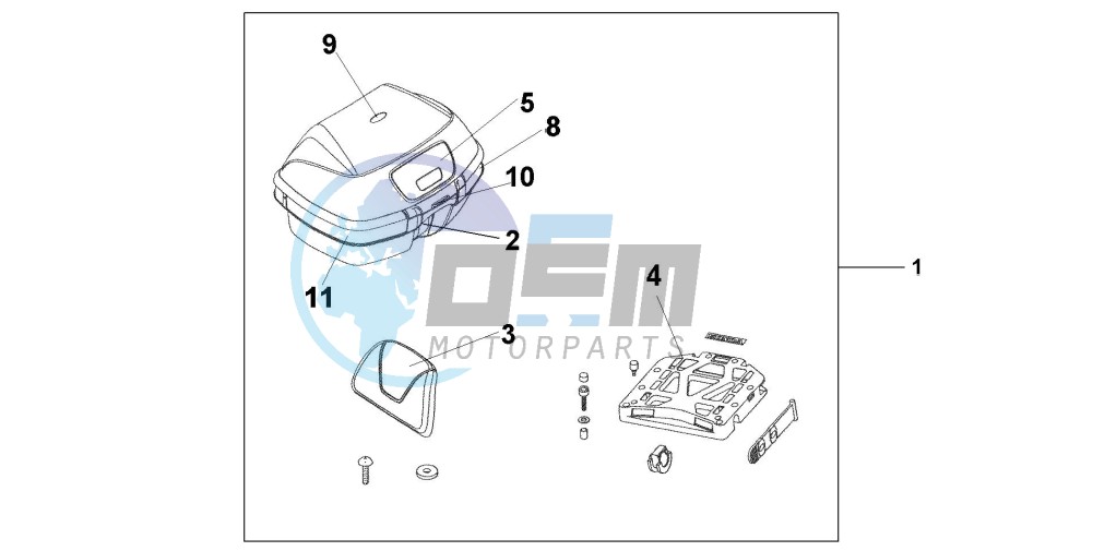 TOP BOX 45L