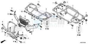 TRX420TM1G TRX500FA Europe Direct - (ED) drawing CARRIER