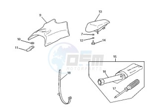 RCR_SMT 125 SC drawing Saddle seats - Tool roll