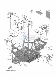 YXE850EN YXE85WPAM (BANF) drawing FRAME