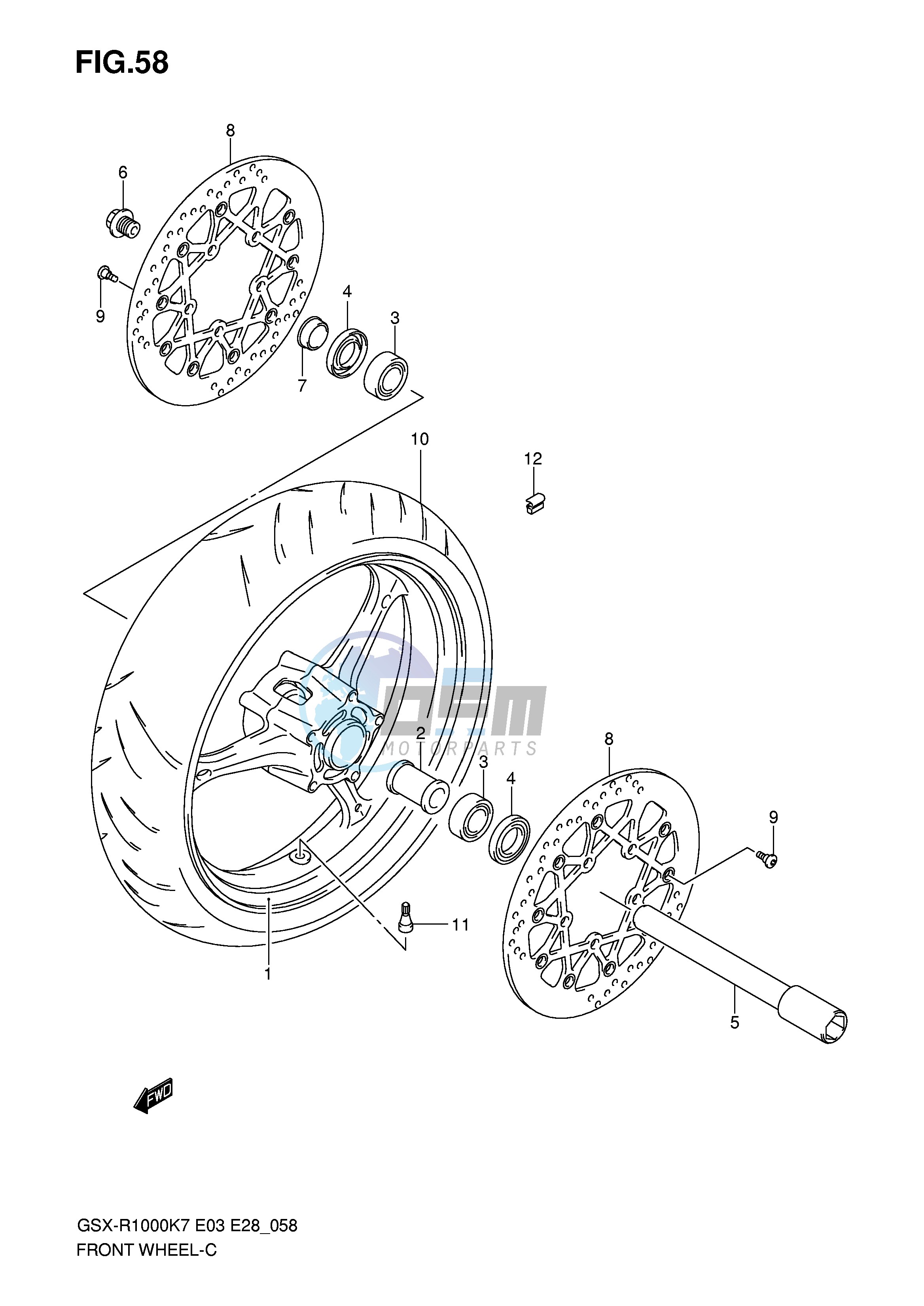 FRONT WHEEL