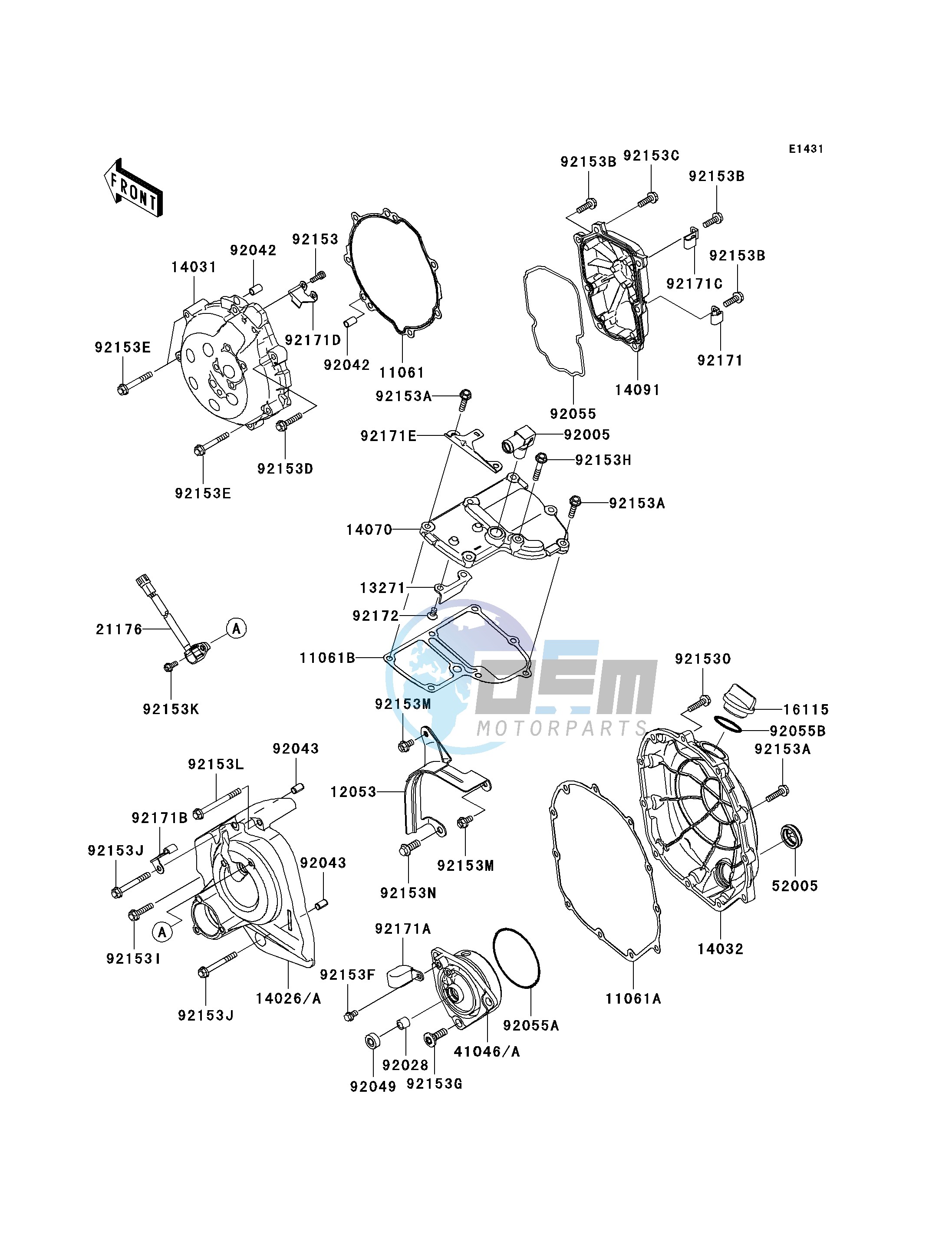 ENGINE COVER-- S- -