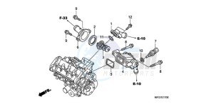 CB600F39 Europe Direct - (ED / ST 25K) drawing THERMOSTAT