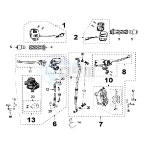 FIGHT 3 LCX drawing BRAKE SYSTEM