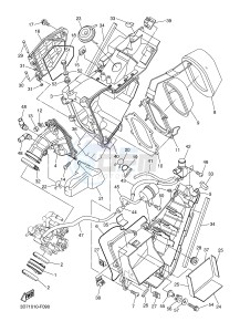 WR250R (32DR) drawing INTAKE