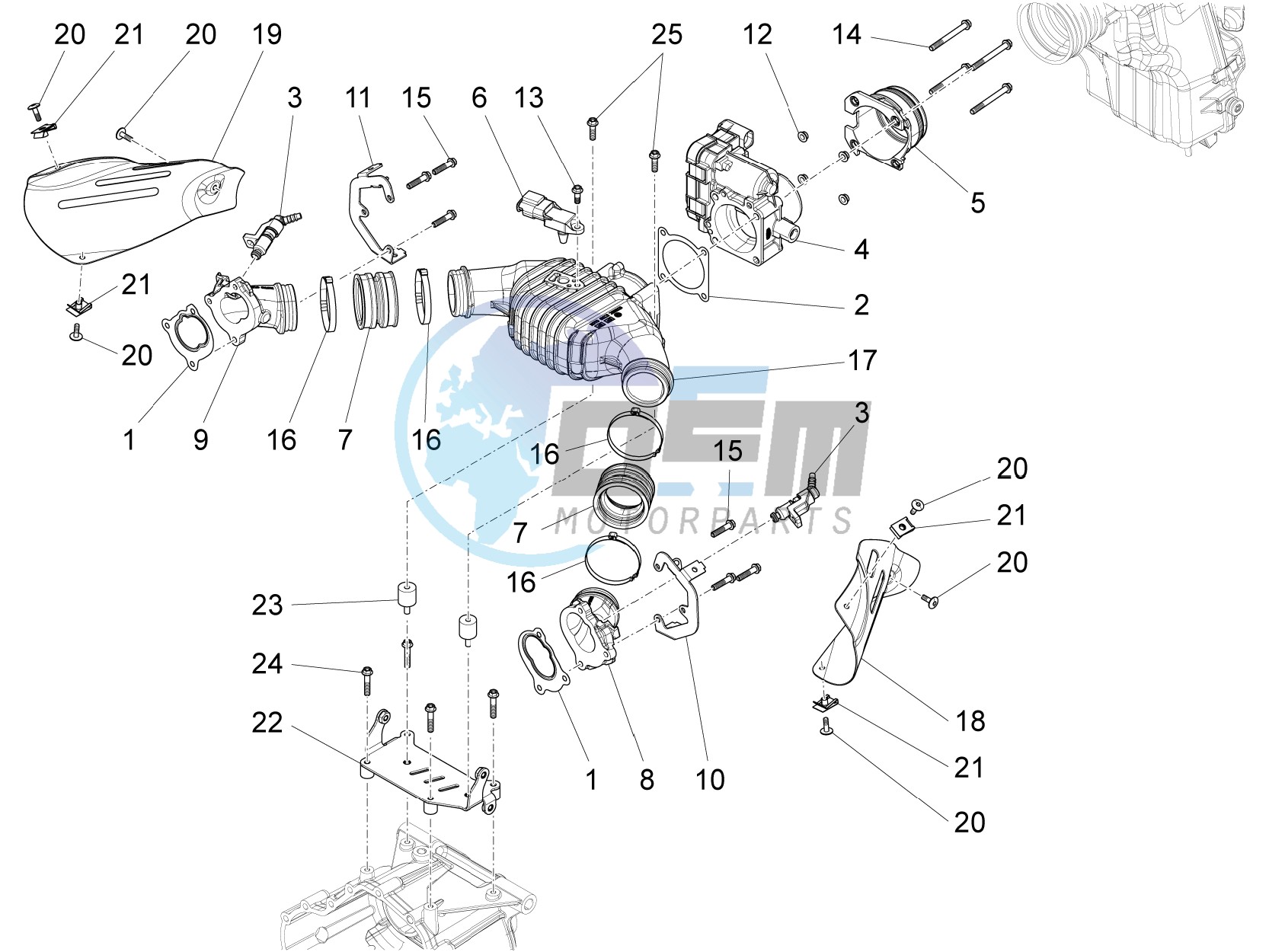 Throttle body