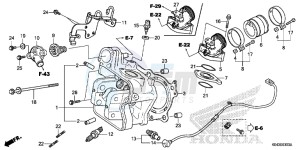 NSS300D Forza - NSS300D UK - (E) drawing CYLINDER HEAD