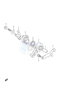 DF 9.9A drawing Throttle Control - w/Remote Control