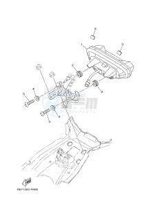 MTN1000 MT-10 (B67D) drawing TAILLIGHT