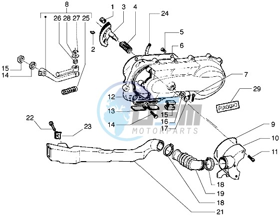 Kickstarter - Crankcase cooling