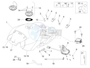 RSV4 1000 RR (EMEA) (EU, IL) drawing Fuel tank