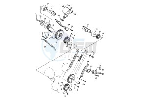 BT BULLDOG 1100 drawing CAMSHAFT- CHAIN