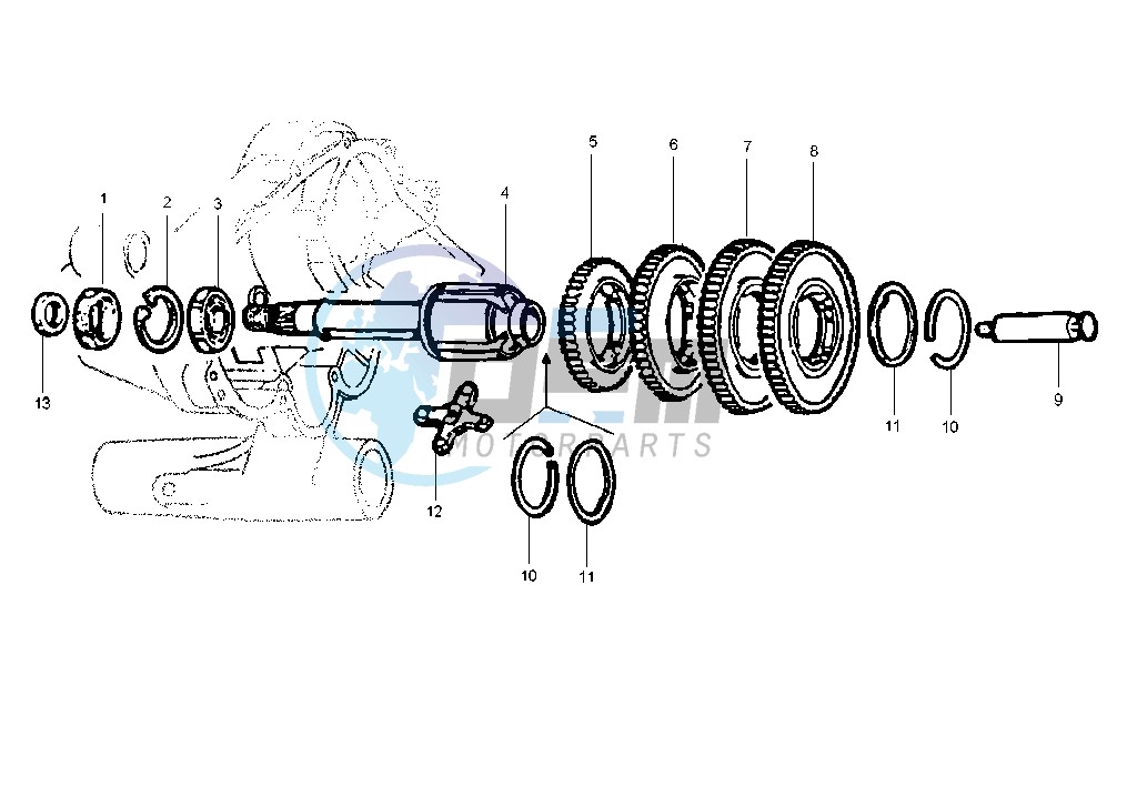 Countershaft