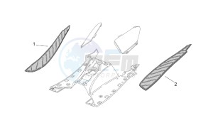 Leonardo 125-150 drawing Central body - Mats