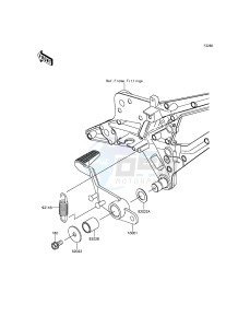 Z800 ZR800CDS UF (UK FA) XX (EU ME A(FRICA) drawing Brake Pedal