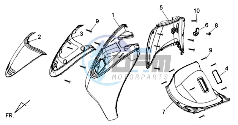 COWLING FRONT / COWLING INNER