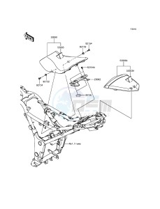 Z300_ABS ER300BFF XX (EU ME A(FRICA) drawing Seat