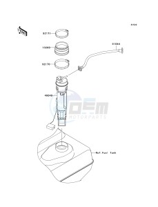 JT 1500 B [ULTRA 250X] (B7F-B8F) B8F drawing FUEL PUMP