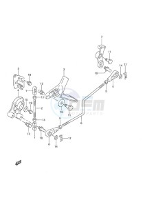 DF 30 drawing Throttle Control Non-Remote Control