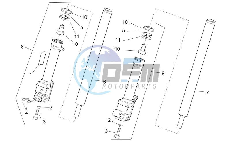 Front fork II