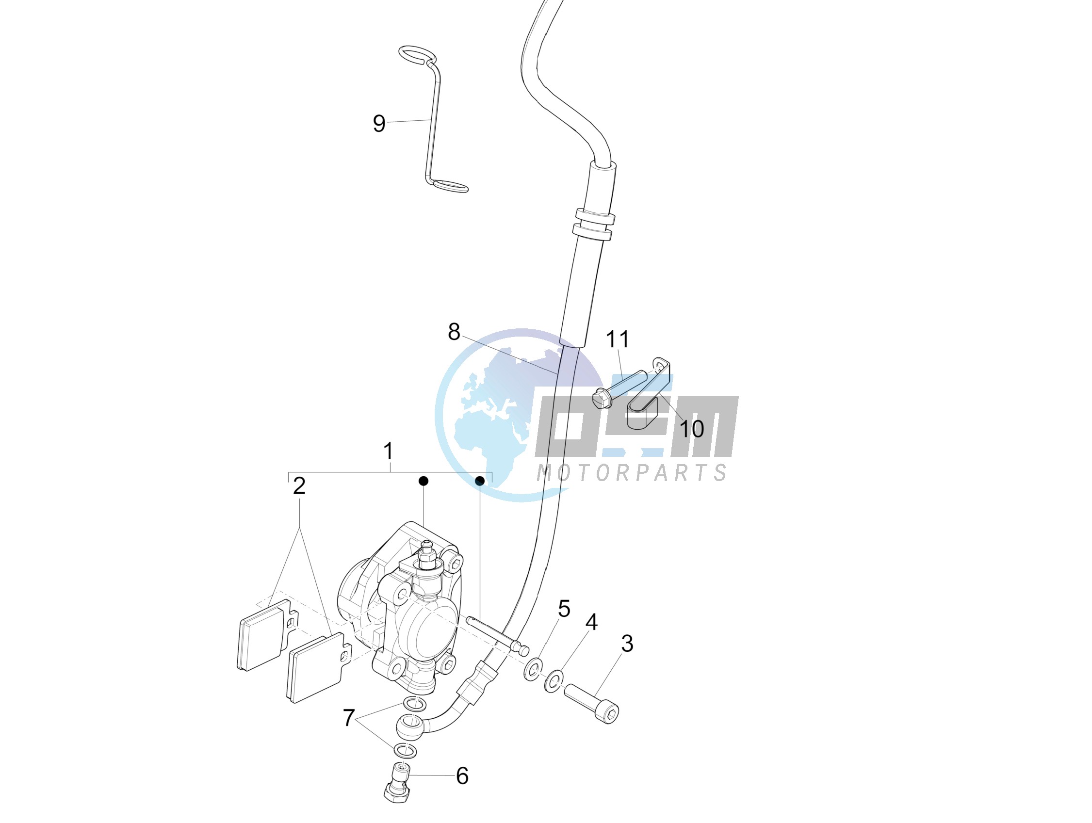 Brakes hose  - Calipers