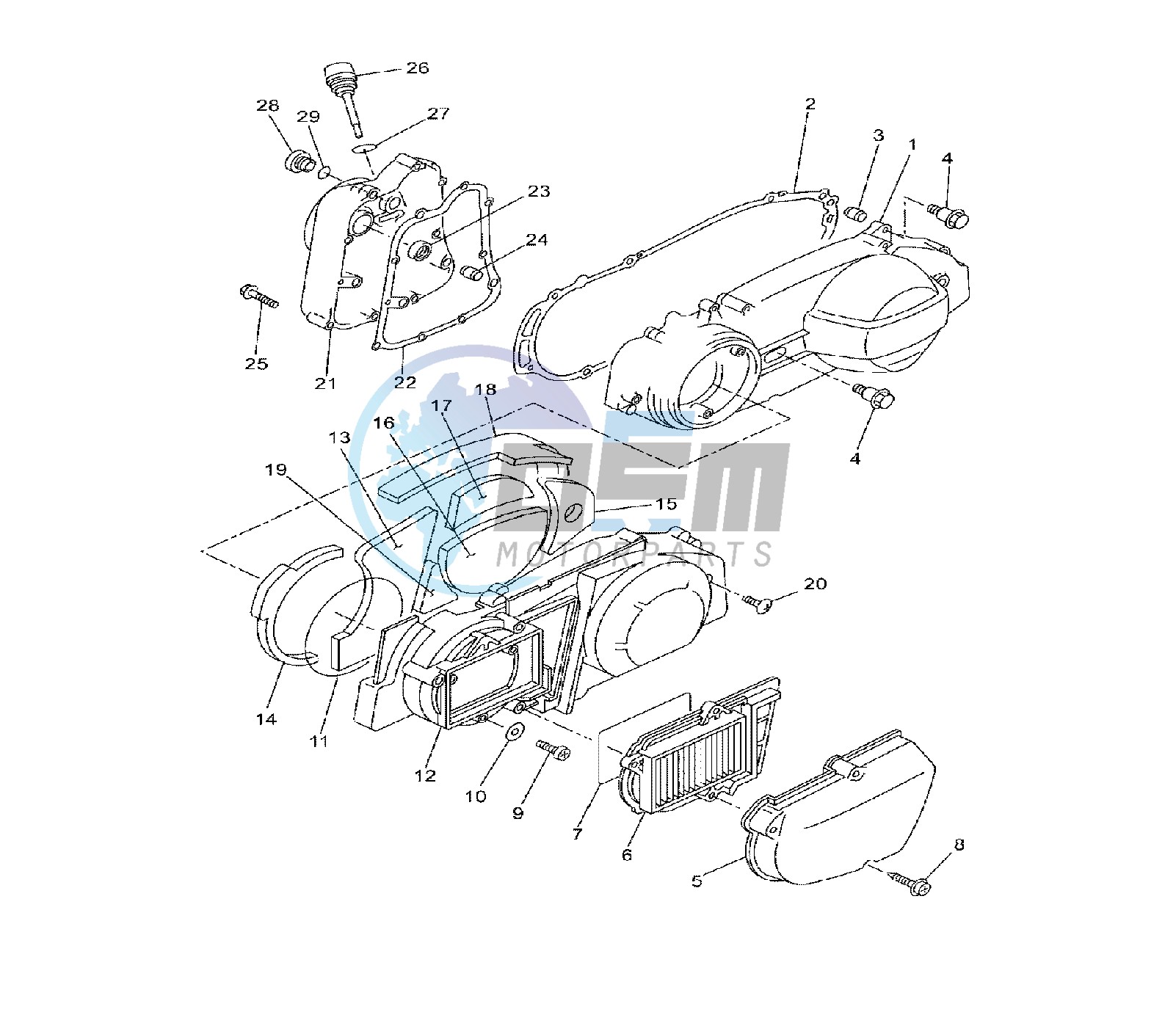 CRANKCASE COVER