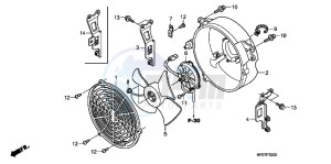 TRX500FPMB drawing COOLING FAN