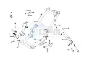 MIO 50 45KMH drawing FRAME / ENGINE MOUNT