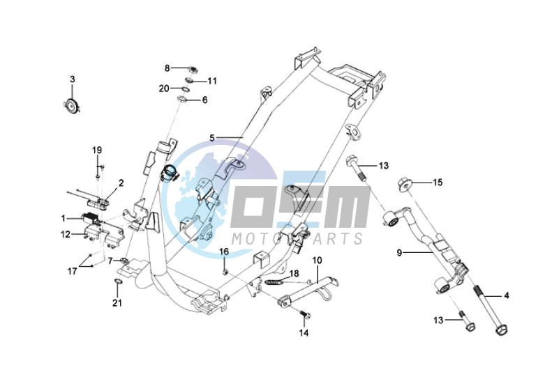 FRAME / ENGINE MOUNT