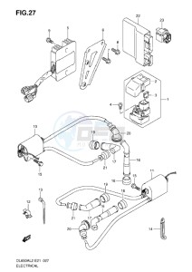 DL650 drawing ELECTRICAL (DL650A)