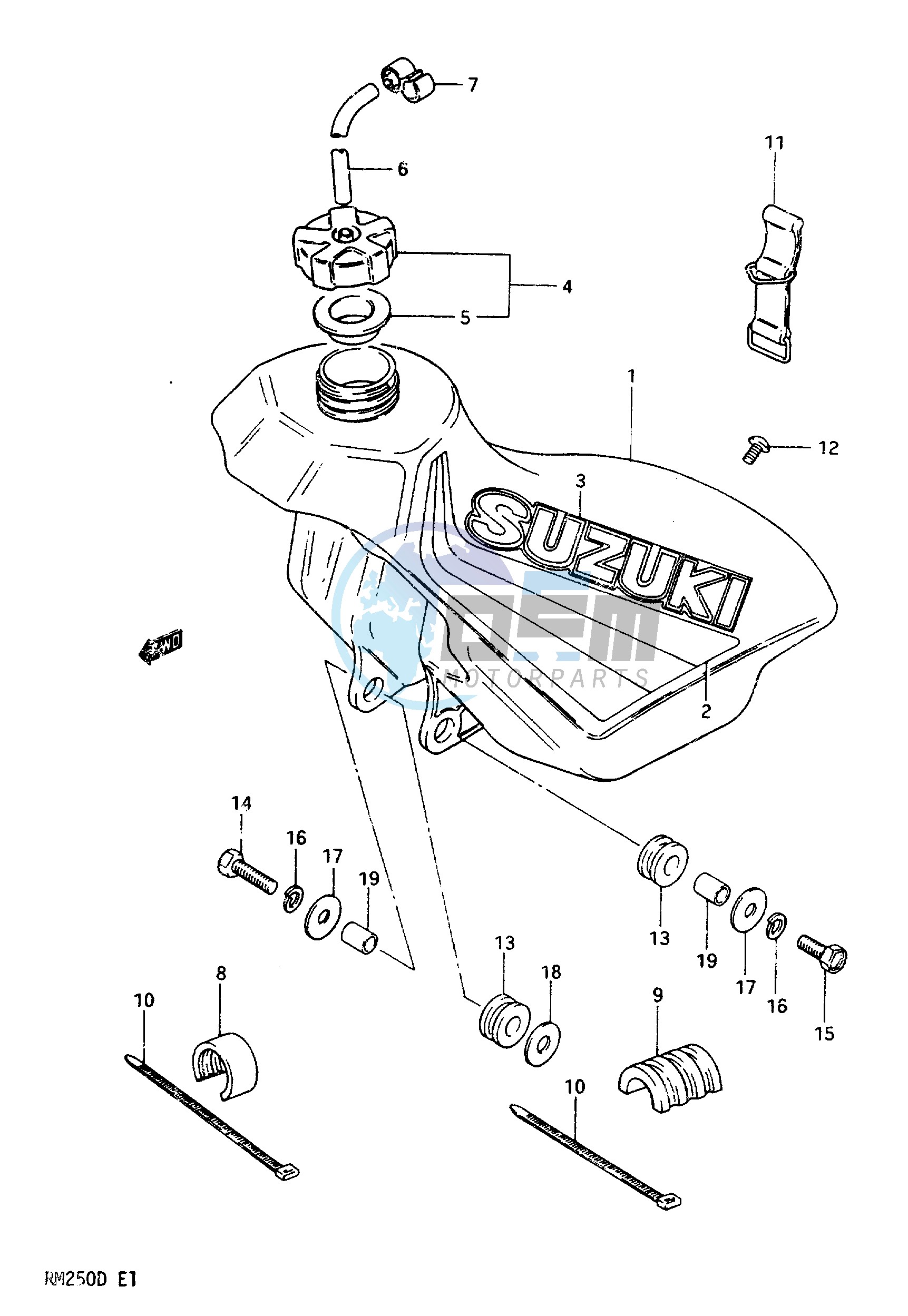 FUEL TANK MODEL Z