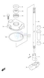 DF 115A drawing Shift Rod (C/R)