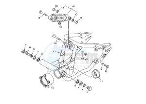 XVS A DRAG STAR CLASSIC 650 drawing REAR ARM