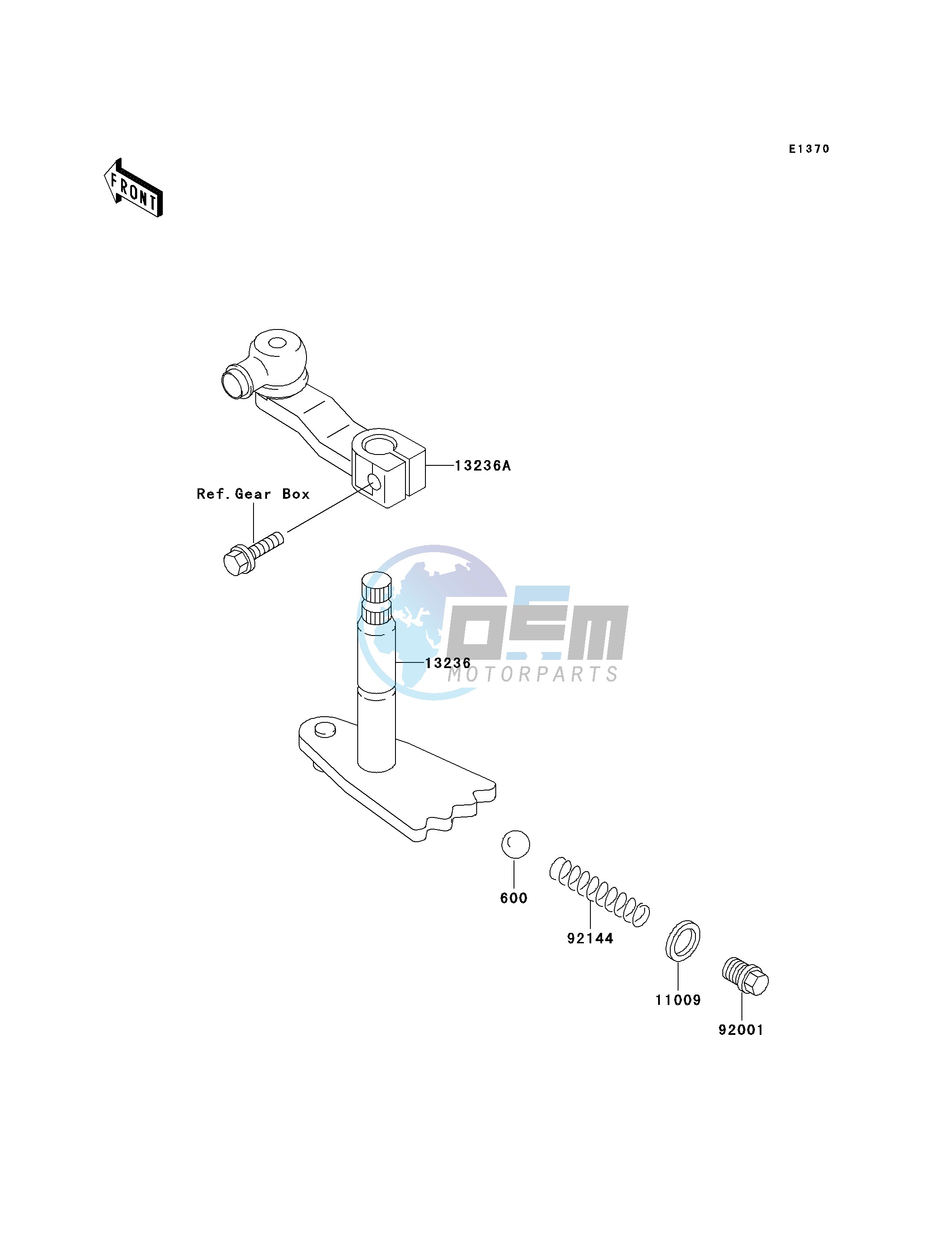 GEAR CHANGE MECHANISM