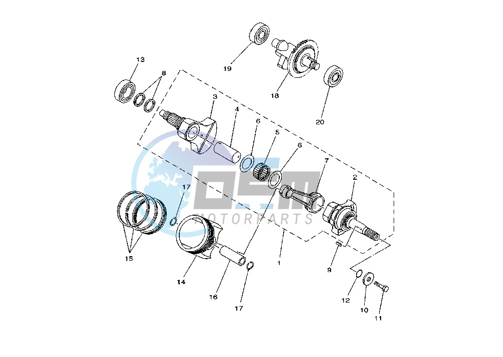 CRANKSHAFT PISTON