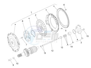 Audace 1400 Carbon 1380 (NAFTA) drawing Clutch