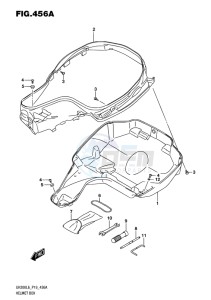 UH200 ABS BURGMAN EU drawing HELMET BOX