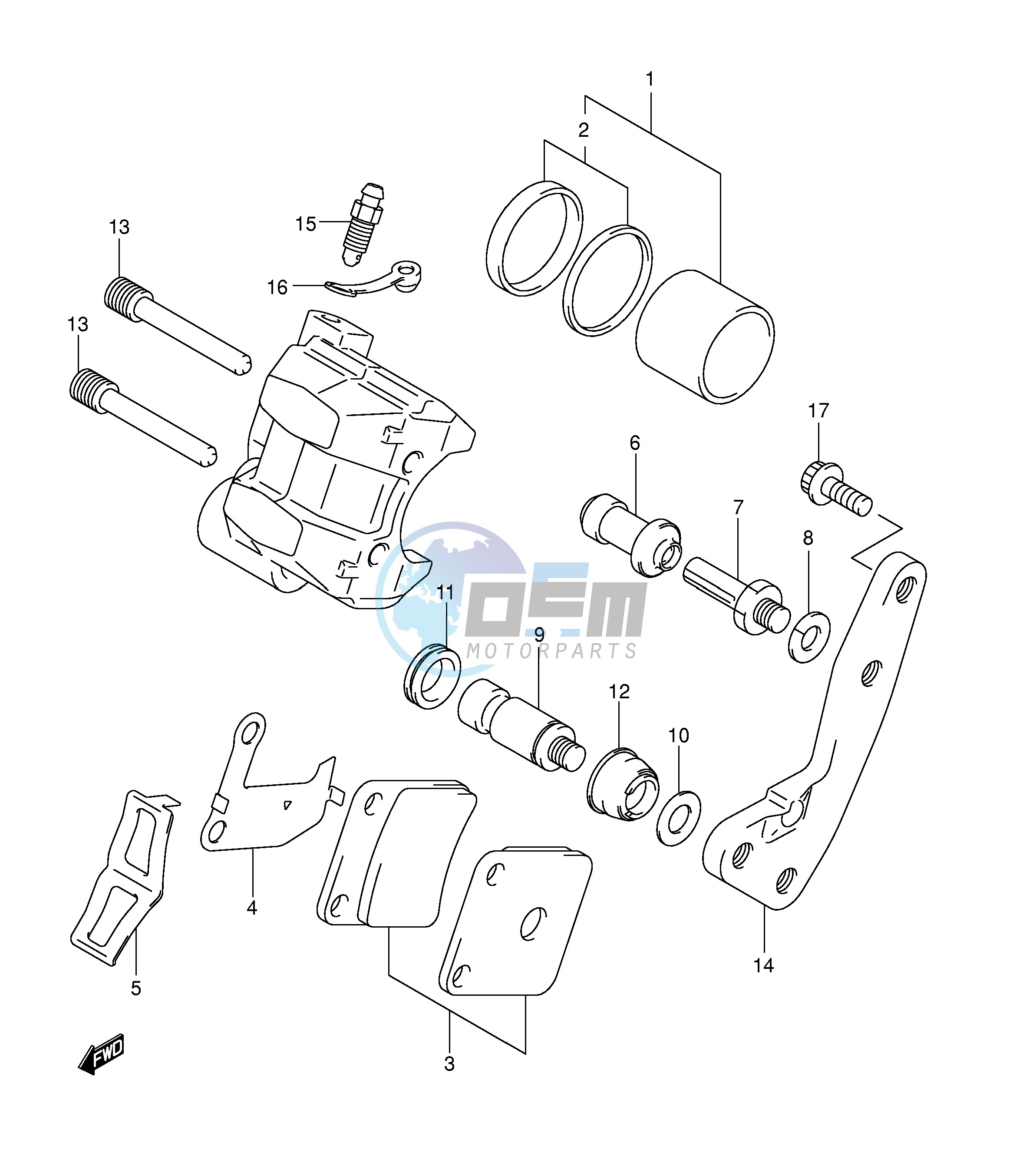 FRONT CALIPER