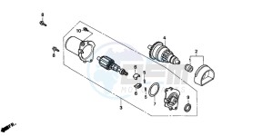 SFX50MM drawing STARTING MOTOR