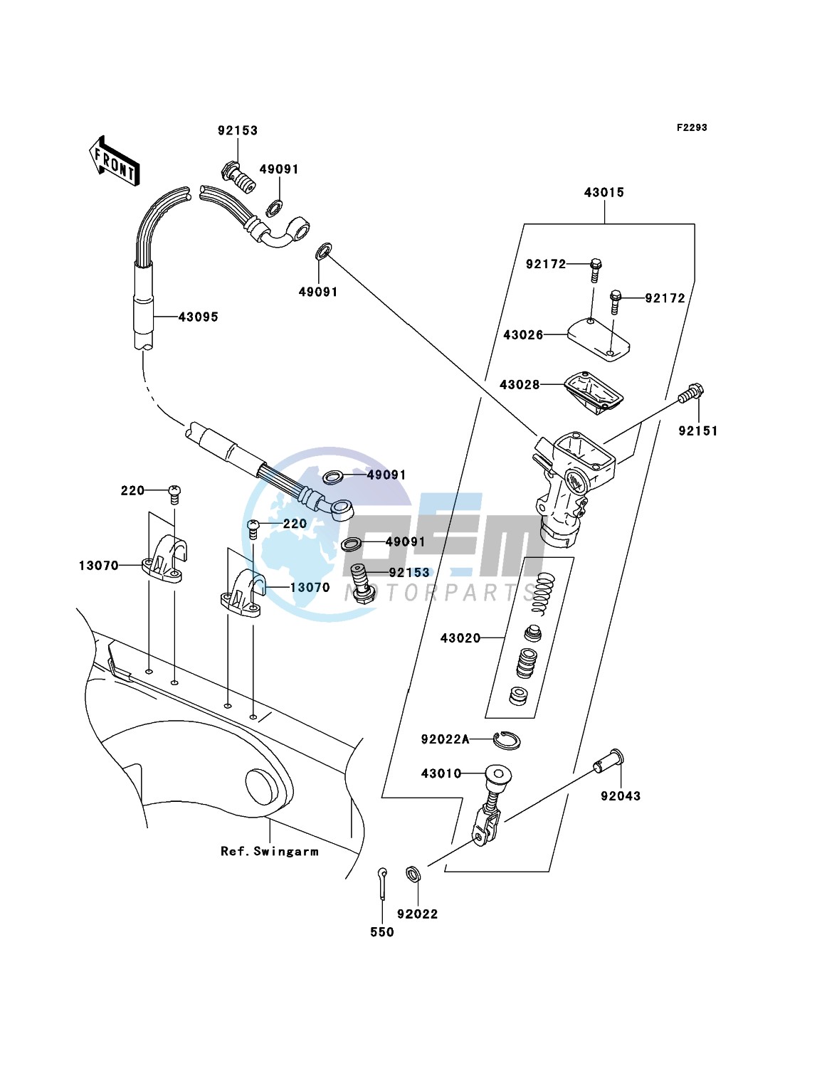 Rear Master Cylinder