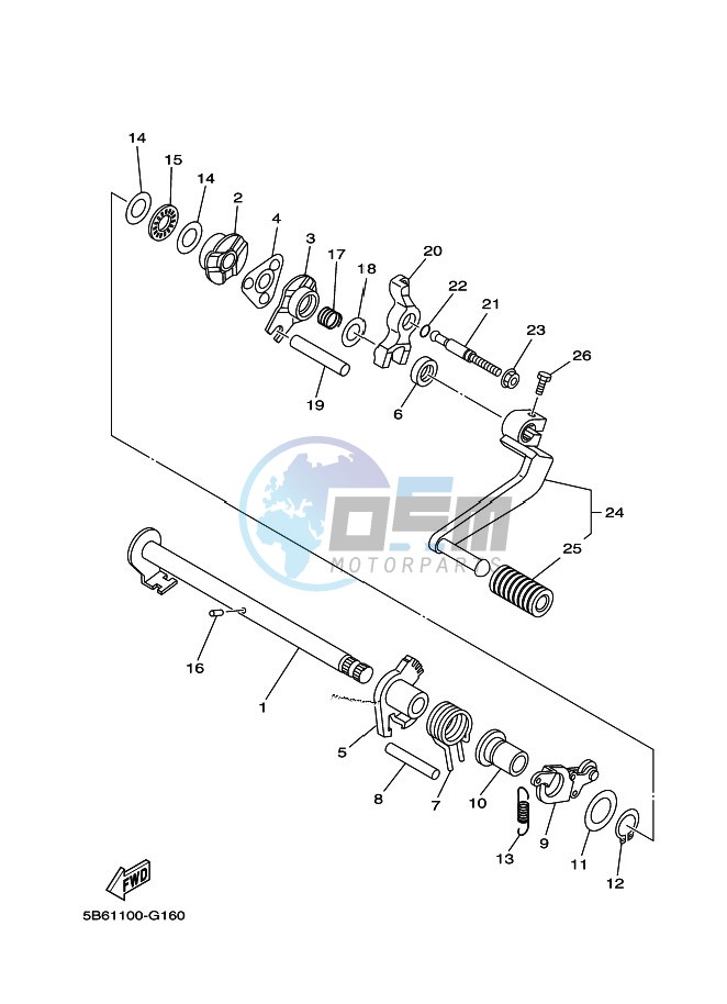 SHIFT SHAFT