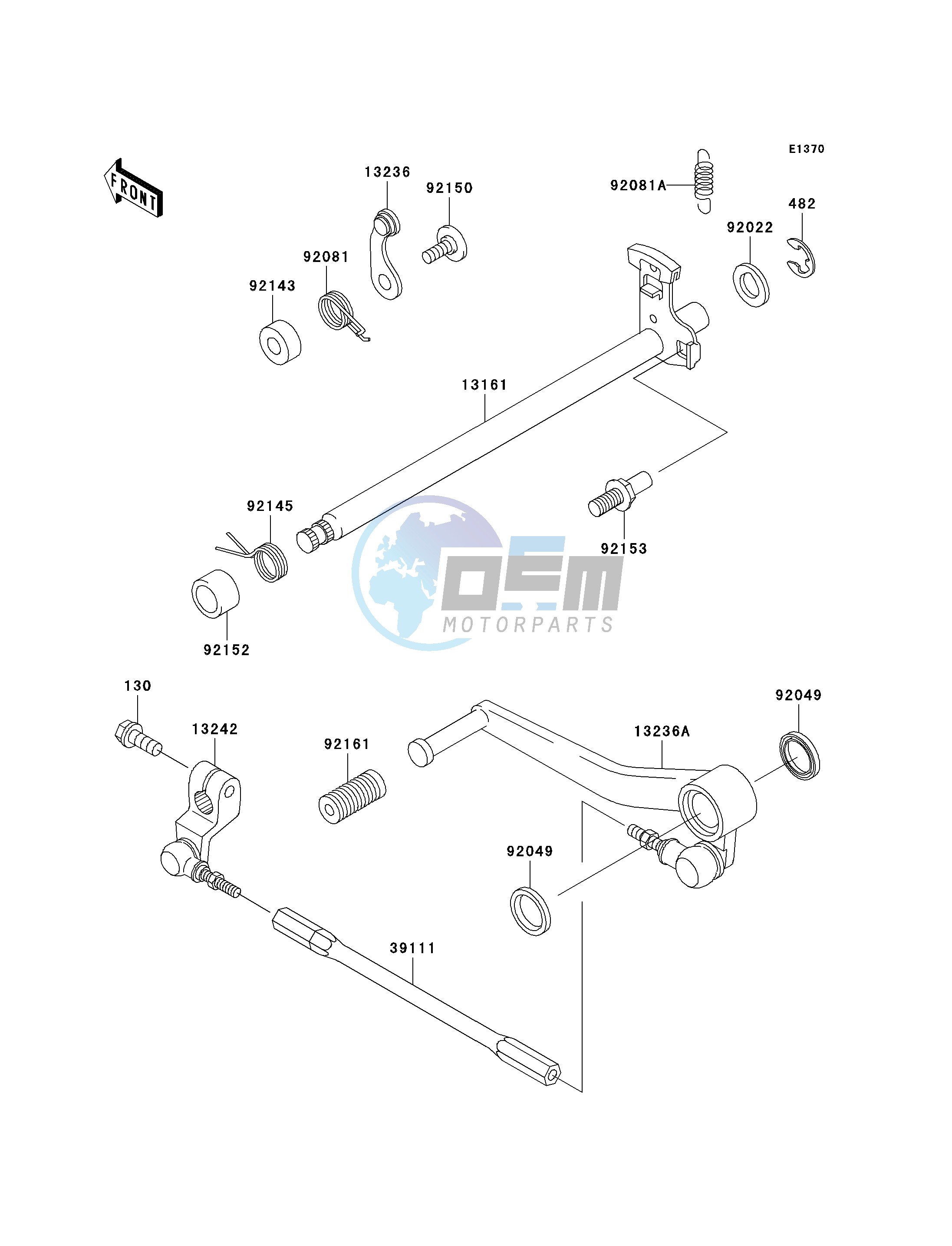 GEAR CHANGE MECHANISM