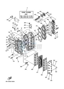 90A drawing CYLINDER--CRANKCASE