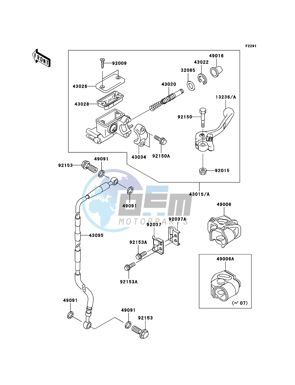 Front Master Cylinder