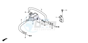 NHX110WH drawing PURGE CONTROL SOLE. VALVE