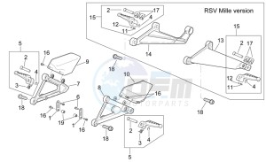 RSV 2 1000 drawing Foot rests