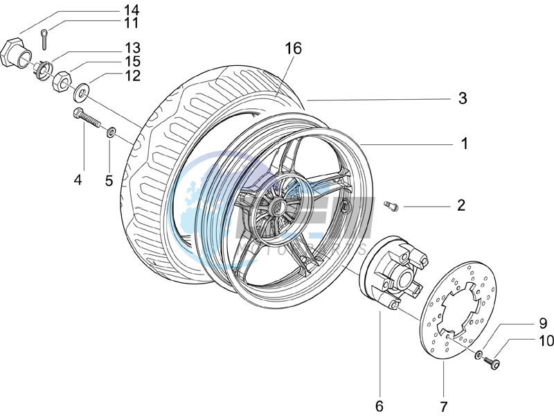 Rear Wheel