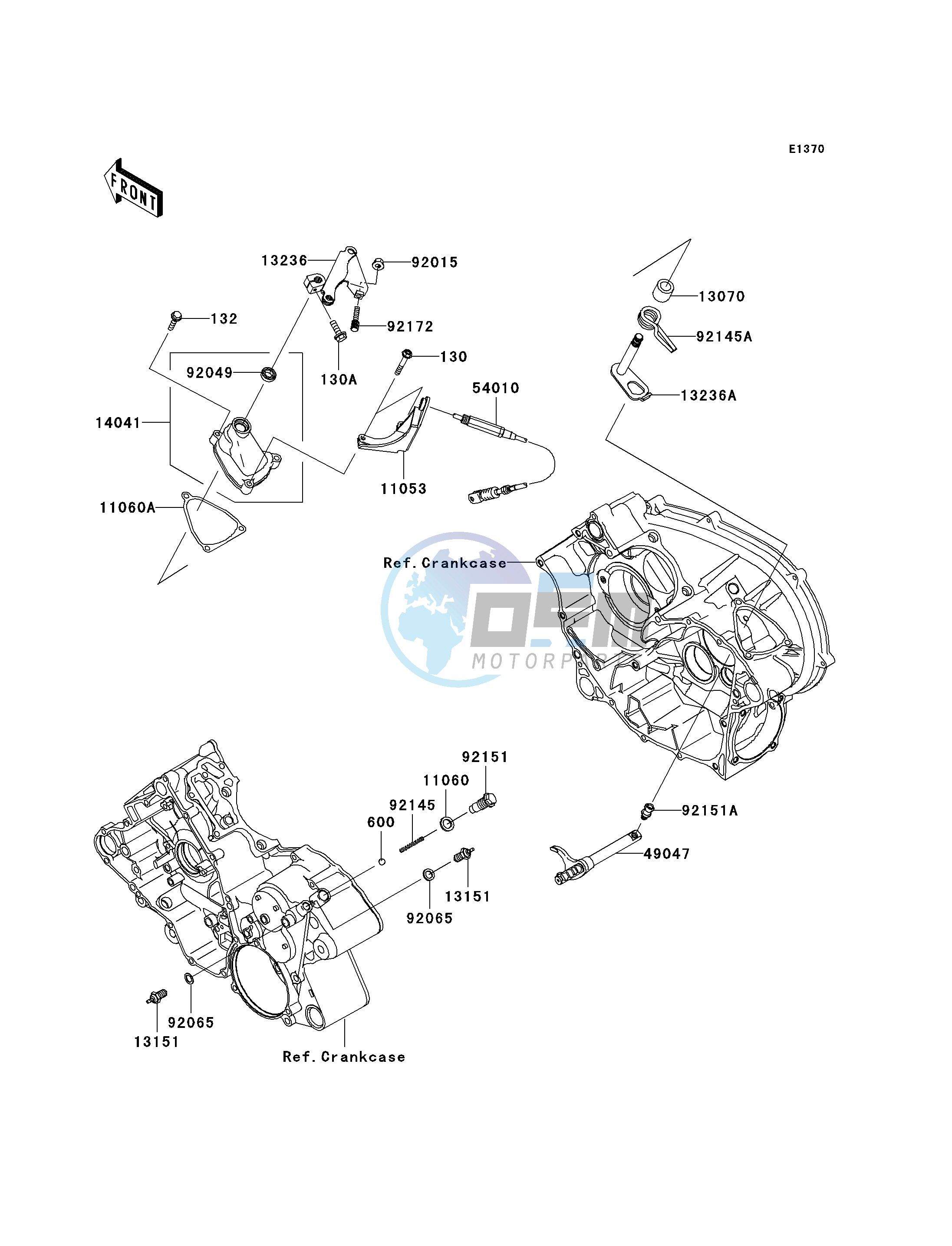 GEAR CHANGE MECHANISM