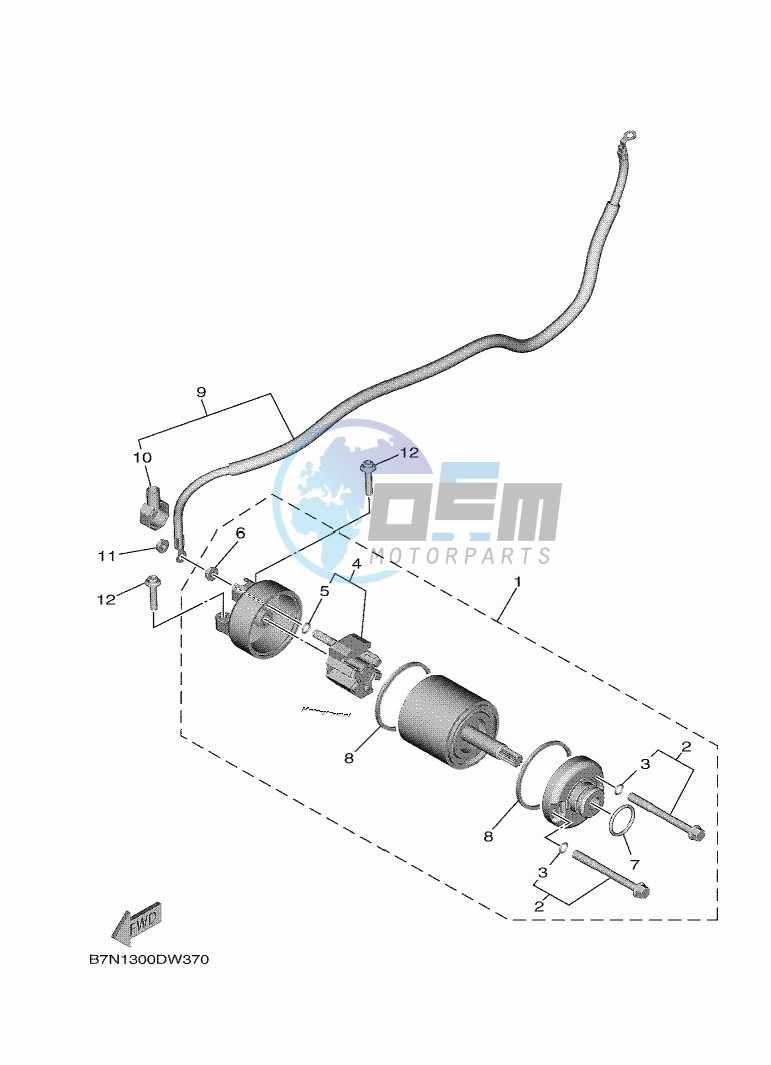 STARTING MOTOR